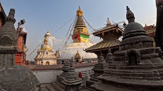 Swayambhunath | Nepal | beautiful country | nature  | peace places | kathmandu | 4k video | beauty