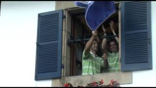 Recibimiento Gipuzkoako Txapelketa eta Pasaiako Bandera 2012 - Hondarribia Arraun