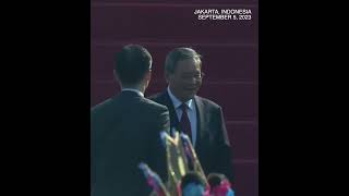 WATCH: Chinese Premier Li Qiang arrives for ASEAN Summit in Jakarta