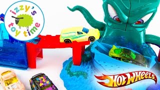 Cars  | Hot Wheels Color Shifters OctoBattle Playset | Fun Toy Cars