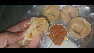 momos banae restaurant style #recipe 👌