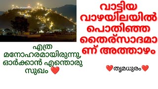 വാട്ടിയ വാഴയിലയിൽ പൊതിഞ്ഞ തൈര്സാദമാണ് അത്താഴം/#thrimadhuram /#guruvayoor /#pazhanimala