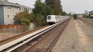 2021.8.20 BART Legacy Train A arriving San Bruno