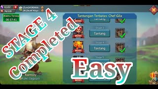 Tantangan Terbatas: Chef Gila(Ramsay-koki jagoan) Stage 4 | LORD MOBILE