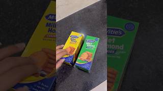 McVitiés Cookies|Millet Honey Vs Millet Almond|Unboxing|Review #shorts #asmr #healthy #food