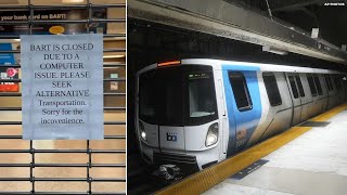 Systemwide BART shutdown due to computer equipment problem