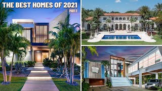 4 HOURS of LUXURY HOMES! The Best Homes of 2021 (part 2)