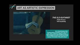 VIDEO PRESENTATION ABOUT THE 5 PURPOSES OF VISUAL ARTS