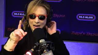 Yoshiki from X Japan in-studio on Jonesy's Jukebox