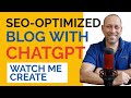 How to use ChatGPT to Write a Blog [Amazing Output!]