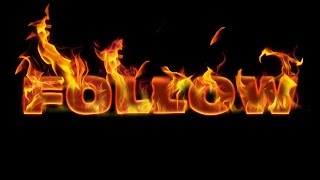 Fire Text Effect Photoshop Tutorial | Tutorial On Fire Text Effect in Photoshop CC 2015