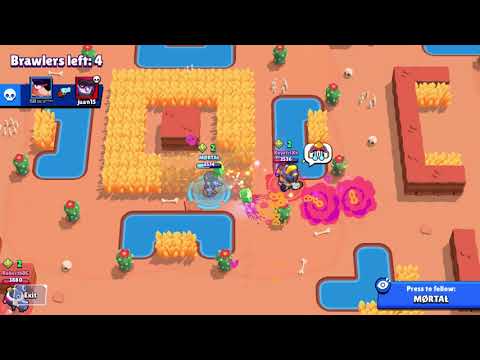 Bibi Bubble Trick Shots In Brawl Stars - YouTube