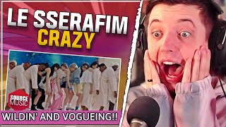 PEAK PERFORMANCE (LE SSERAFIM (르세라핌) 'CRAZY' OFFICIAL MV | REACTION)