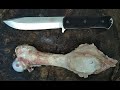 Fallkniven A1x vs. Bone test.