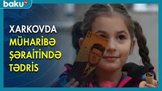 Xarkovda müharibə şəraitində tədris - BAKU TV