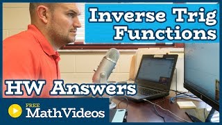 Hw Answers - Inverse Trig Functions