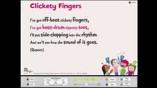 Clickety Fingers - Words on Screen™ Original