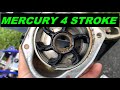 Complete How to replace impeller water pump on newer Mercury Outboard fourstroke 90 hp