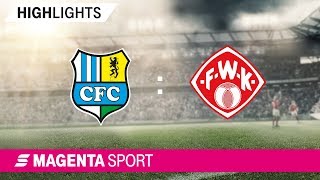 Chemnitzer FC - FC Würzburger Kickers | Spieltag 15, 19/20 | MAGENTA SPORT