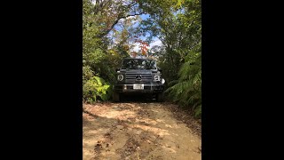 新型G350dでゴリゴリ山道を走ってみた‼Mercedes G350d　Driving on mountain roads