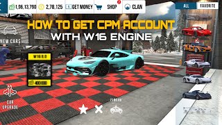 CPM free account giveaway || 500k+ coin || car parking multiplayer || #carparkingmultiplayer