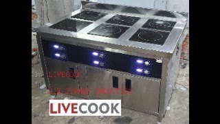 LIVECOOK SIX BURNER RANGE