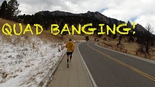 Sage Canaday:  8x800m Hill Repeat Workout | from Boston Marathon Training cycle and downhill running