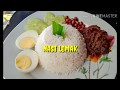 Resepi nasi lemak simple tapi sedap jom masak