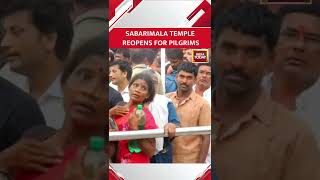 Kerala's Sabarimala Temple Opens For Annual Pilgrimage Season #shorts