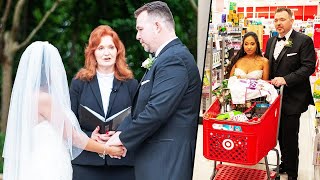 Florida Newlyweds Take Wedding Guests Shopping at Target