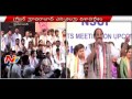 telangana congress leaders confronted with nsui on ghmc elections in gandhi bhavan ntv