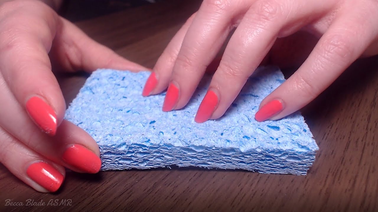 Asmr Sponge Scratching Youtube