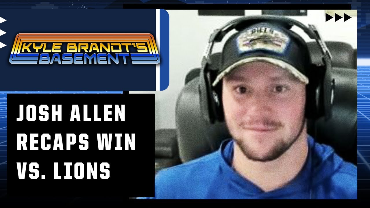 Josh Allen Recaps The Bills’ Thanksgiving Day Win & Previews Patriots ...