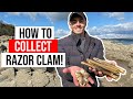 Coastal Foraging - The SECRET to Collecting Razor Clam