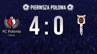 FC Polonia Venlo - 4:0 - Wittenhorst 4 - 4de klasse - 2 kolejka (Pierwsza połowa)