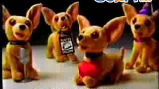 Funny commercials First Chalupa Commercial with a talking Chihuahua Scafy dot com