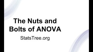 ANOVA nuts and bolts