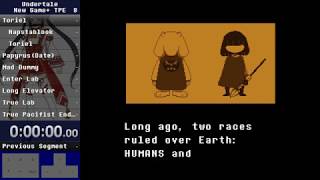 【RTA】Undertale NG+ TPE 1:10:42