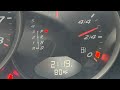 2006 PORSCHE BOXSTER SETTING THE CLOCK