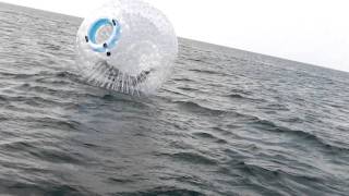 ZORBING-ON-WATER: zorb, orb, ball, \