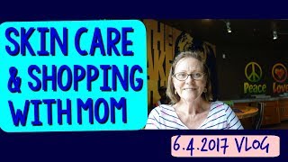 Vlog: FREE BIRDS lunch, SHOPPING, SKIN CARE w/ mom 🛍💄