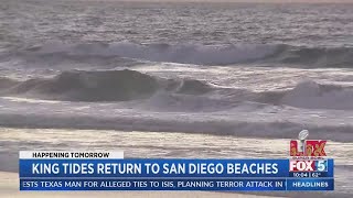 King Tides return to San Diego beaches