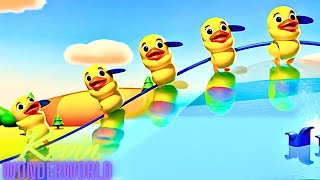 Five Little Ducks | Nursery Rhymes and Kids Songs