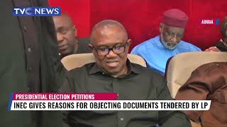 INEC Gives Reasons For Objecting Documents Tendered By LP