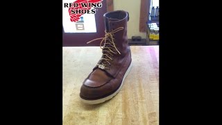 Red Wing Sole Replacement on a model # 8830 - Recrafting