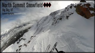 North Summit Snowfield, Rips \u0026 Summit Direct (3/30/23) off the Tram at Big Sky | Episode Highlights