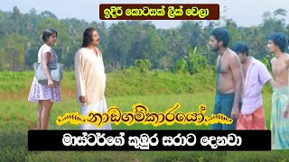 මාස්ටර්ගේ කුඹුර සරාට දෙනවා | Nadagamkarayo Today | Nadagamkarayo Episode 117 | Nadagamkarayo