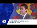 ASML CEO: AI will drive the market in 2025