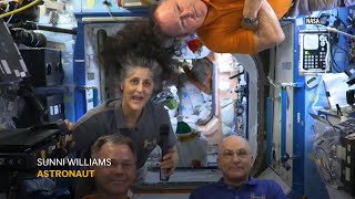 Astronauts on the International Space Station share their Thanksgiving plans