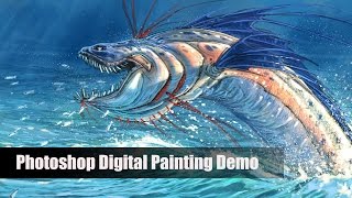 Aaron Blaise Live Stream - Let's Paint a Sea Creature! (3/9/17)